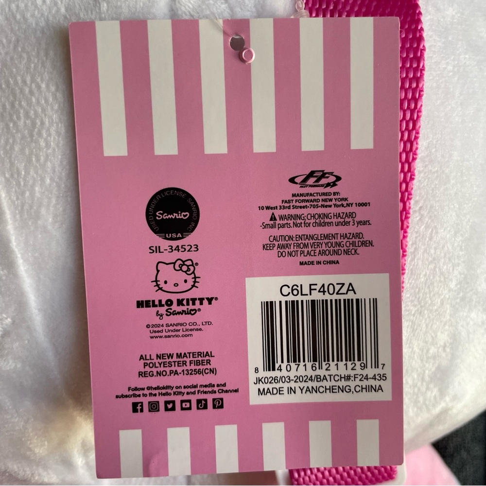 Sanrio Hello Kitty Backpack - Picture 6 of 7